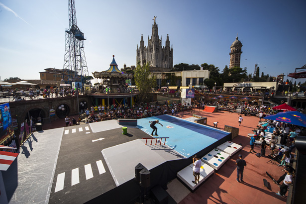 Red Bull Skate Arcade World Final in Barcelona, Spain on September 12th, 2014